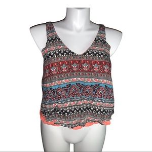 Hollister Floral Blouse, Size M